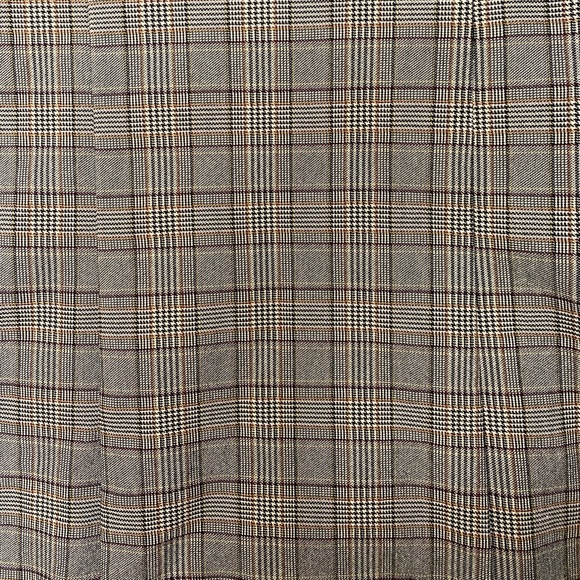 GARAGE TAN PLAID BODYCON MINI DRESS - Picture 5 of 9